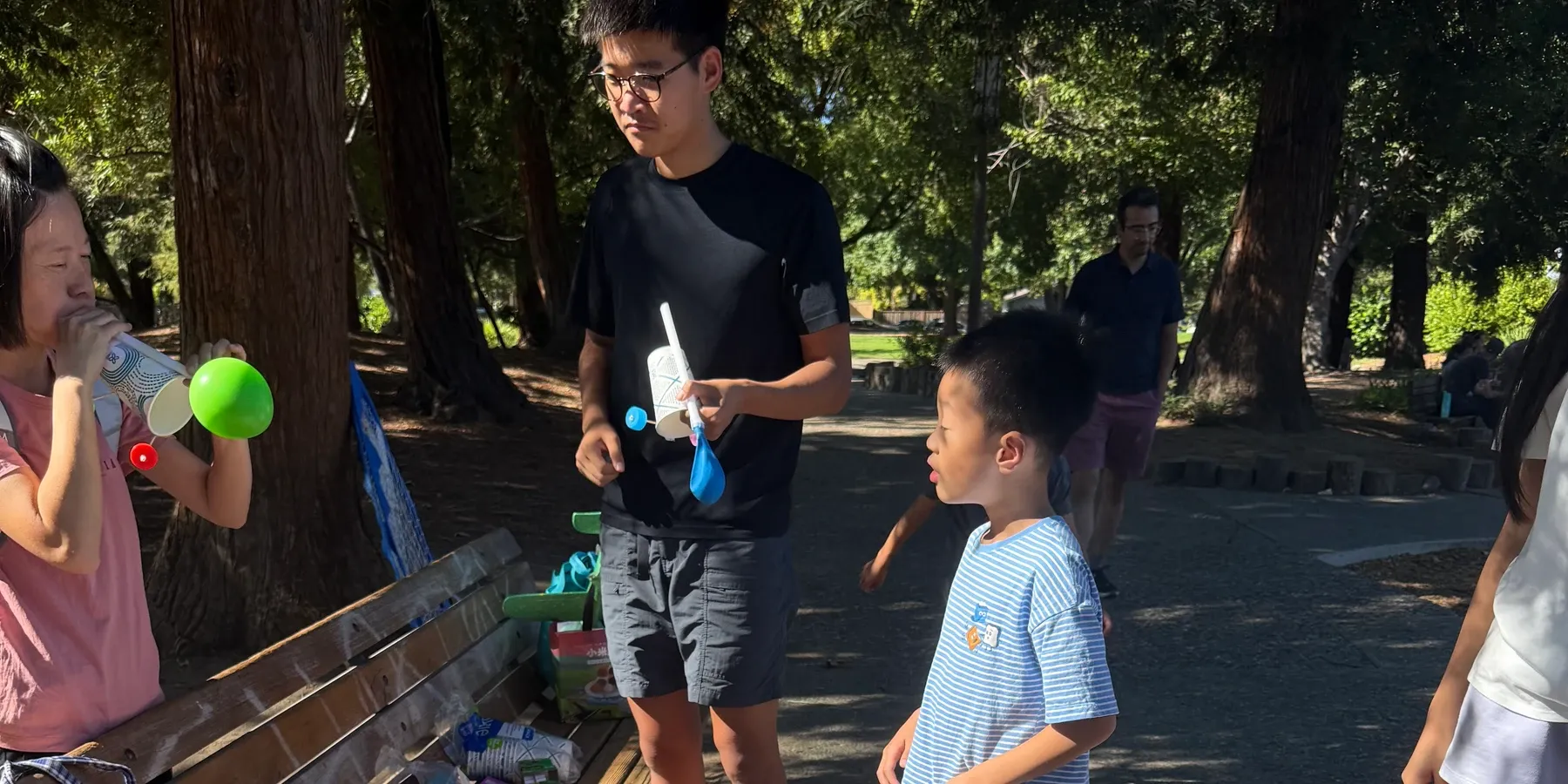 Edward Pan translates complex physics into accessible, hands-on physics lessons for local students.